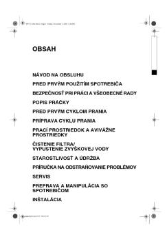 Návod pre Whirlpool AWE 89611