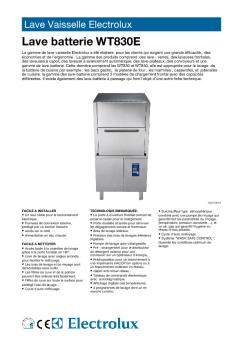 Lave Vaisselle Electrolux