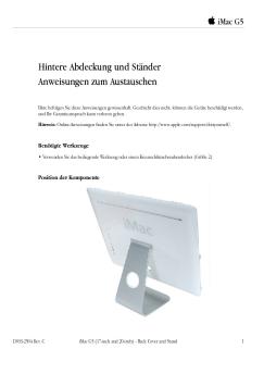 iMac G5 - Support - Apple