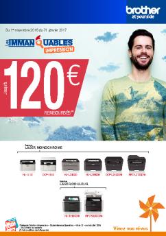 remboursés(1) - Brother