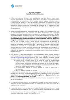 TLC Marketing France – 92 avenue de Wagram - Brother