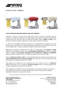 Aujourd'hui, cuisiner soi-même est le reflet d'une envie de faire ... - Smeg