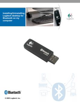 Installing/Uninstalling Logitech desktop for Bluetooth on my ...