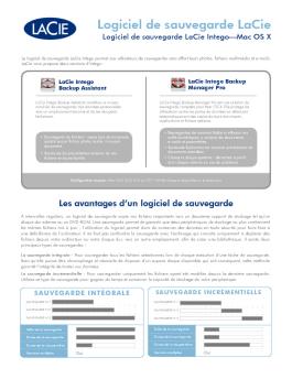 Logiciel de sauvegarde LaCie
