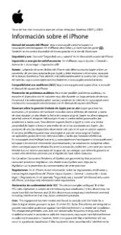 Información sobre el iPhone - Support - Apple