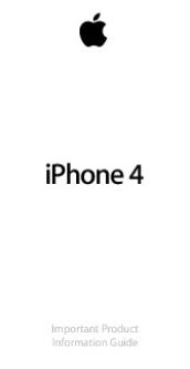 iPhone 4 important product information guide.PDF - Support