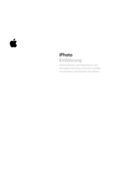 iPhoto Einführung - Support - Apple