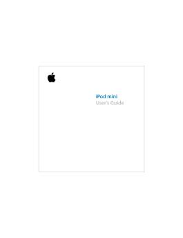 iPod mini (2nd Gen) User's Guide (Manual) - Support - Apple