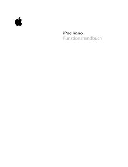 iPod nano Funktionshandbuch - Support - Apple