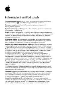 Informazioni su iPod touch 16 GB - Support - Apple