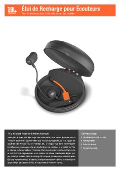 Étui de Recharge pour Écouteurs - Jbl