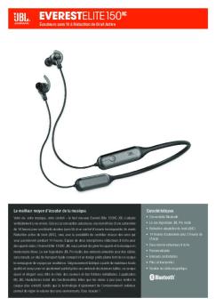 Spec Sheet (FR) - Jbl