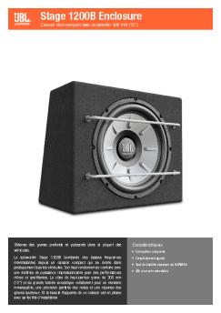 Stage 1200B Enclosure - Avesta
