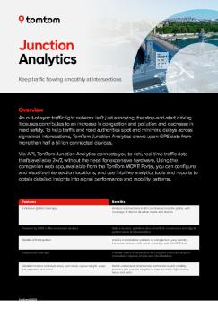 Junction Analytics Product Sheet