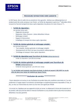 Nanterre, le 7 novembre 2000 - Epson