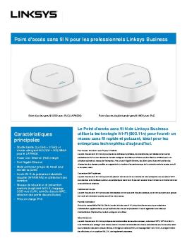 Point d'accès sans fil N pour les professionnels Linksys ... - Top Achat