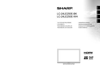 LC-24LE250E-BK LC-24LE250E-WH - sharp.lu