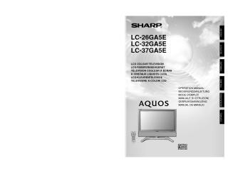 LC-26/32/37GA5E Operation-Manual FR