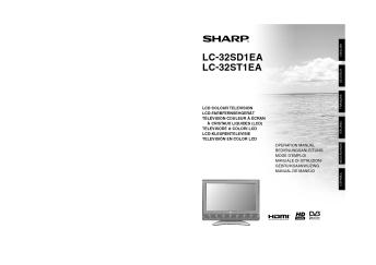 LC-32SD1EA/ST1EA Operation-Manual FR