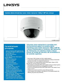 Caractéristiques principales - Linksys