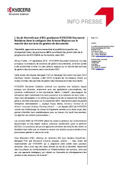 Télécharger cet article en PDF - Kyocera