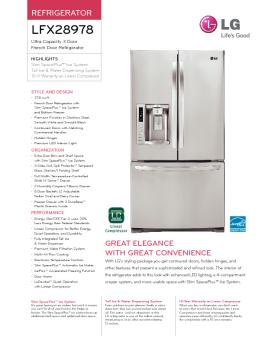 LFX28978 - LG Electronics