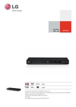 BD660 Lecteur Blu-ray