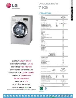 F74480WH LAVE-LINGE FRONT