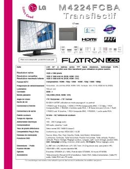 M 4224FCBA Transflectif