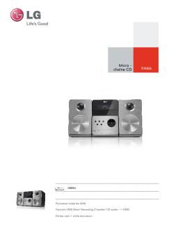 XA66 Micro - chaîne CD