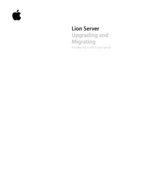 Lion Server Upgrading and Migrating - Support - Apple