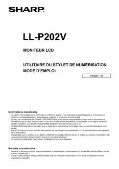 LL-P202V - Sharp