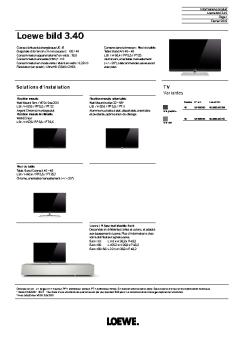Loewe bild 3.40 - Loewe TV