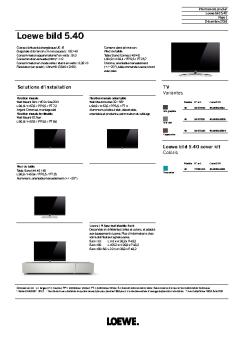Loewe bild 5.40 - Loewe TV