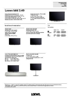 Loewe bild 3.49 - Loewe TV