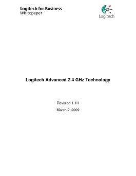 Logitech Advanced 2.4 GHz Technology