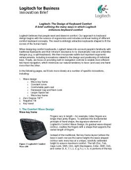 Read more (PDF, English only) - Logitech