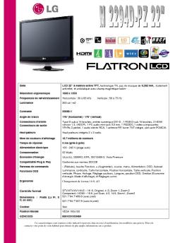 Contrôle format Changement de format 16:9, 4/3