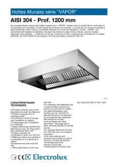 Hottes Murales série 