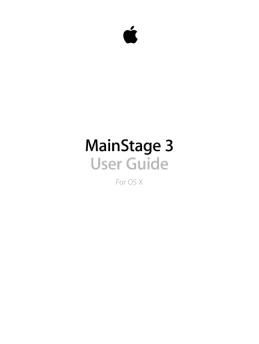 MainStage 3 User Manual - Apple Inc. - Support
