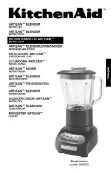 artisan™ blender artisan™ blender blender/mixeur artisan ...