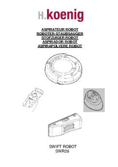 swift robot swr20 - Quel aspirateur