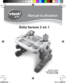 Baby bureau 2 en 1 Manuel d'utilisation