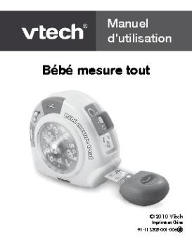 Bébé mesure tout