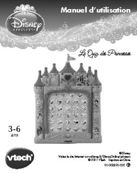 Manuel d'utilisation Le Quiz  des Princesses