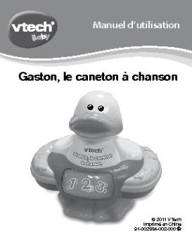 Gaston, le caneton à chanson
