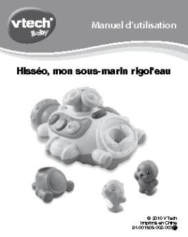 Hisséo, mon sous-marin rigol'eau Manuel d'utilisation