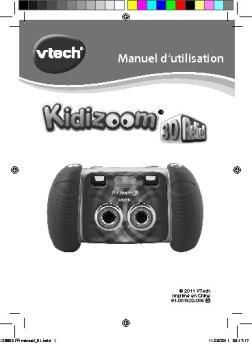 Manuel d'utilisation