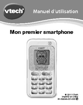 Manuel d'utilisation Mon premier  smartphone