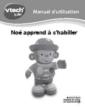 Noé apprend à s'habiller